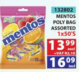 Arrow Cash And Carry Mentos poly bag assorted offer