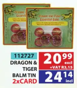 Arrow Cash And Carry Dragon and Tiger Essential Balm offer