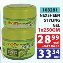 Arrow Cash And Carry NexSheen Styling Gel offer