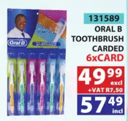 Arrow Cash And Carry Oral B Toothbrush Carded offer