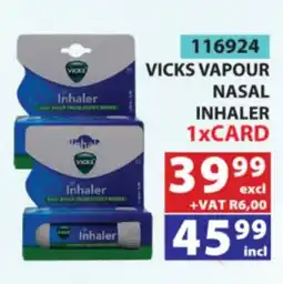 Arrow Cash And Carry Vicks vapour nasal inhaler offer