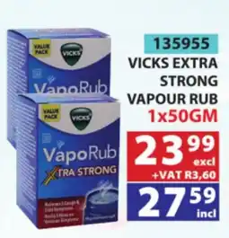 Arrow Cash And Carry Vicks Extra Strong Vapour Rub offer