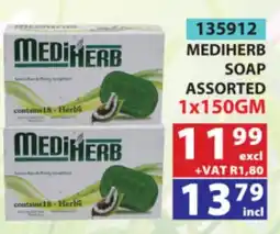 Arrow Cash And Carry MEDIHERB SOAP Assorted offer