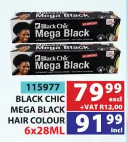 Arrow Cash And Carry Black Chic Mega Black Hair Colour offer