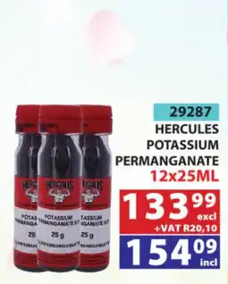 Arrow Cash And Carry HERCULES POTASSIUM PERMANGANATE offer
