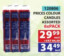 Arrow Cash And Carry Price's Candles Assorted offer