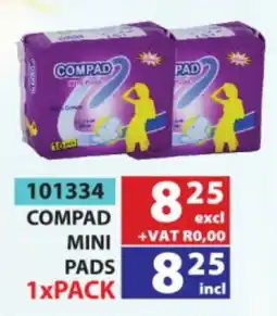 Arrow Cash And Carry COMPAD MINI PADS offer