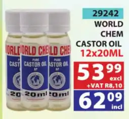 Arrow Cash And Carry WORLD CHEM CASTOR OIL offer