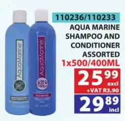 Arrow Cash And Carry Aqua Marine Shampoo and Conditioner Assorted offer