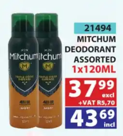 Arrow Cash And Carry Mitchum Deodorant Assorted offer