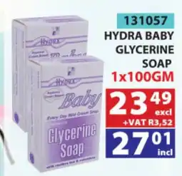 Arrow Cash And Carry HYDRA BABY GLYCERINE SOAP offer
