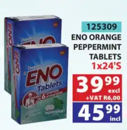 Arrow Cash And Carry ENO Orange Peppermint Tablets offer