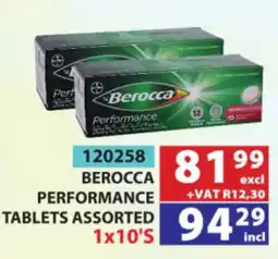 Arrow Cash And Carry Berocca Performance Tablets Assorted offer
