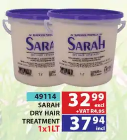 Arrow Cash And Carry SARAH DRY HAIR TREATMENT offer