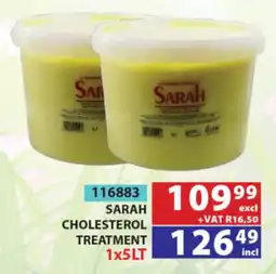 Arrow Cash And Carry Sarah cholesterol treatment offer