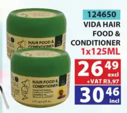 Arrow Cash And Carry Vida hair food & conditioner offer