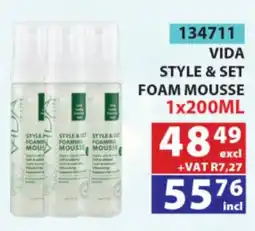 Arrow Cash And Carry VIDA STYLE & SET FOAM MOUSSE offer