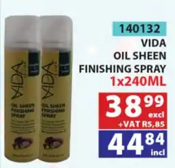 Arrow Cash And Carry VIDA OIL SHEEN FINISHING SPRAY offer