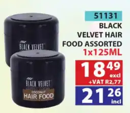 Arrow Cash And Carry Black Velvet Hair Food Assorted offer