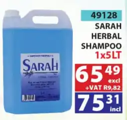 Arrow Cash And Carry SARAH HERBAL SHAMPOO offer