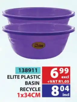 Arrow Cash And Carry Elite Plastic Basin Recycle offer