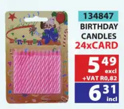Arrow Cash And Carry BIRTHDAY CANDLES offer