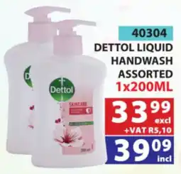 Arrow Cash And Carry Dettol Liquid Handwash Assorted offer