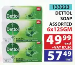 Arrow Cash And Carry Dettol Soap Assorted offer