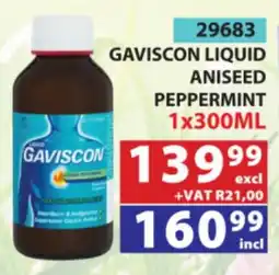 Arrow Cash And Carry GAVISCON LIQUID ANISEED PEPPERMINT offer