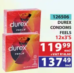 Arrow Cash And Carry Durex Condoms Feels offer