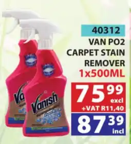 Arrow Cash And Carry Vanish Carpet Stain Remover offer