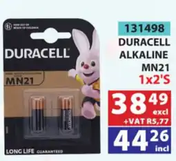 Arrow Cash And Carry Duracell Alkaline MN21 offer