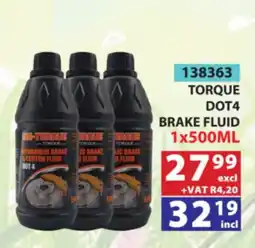 Arrow Cash And Carry TORQUE DOT4 BRAKE FLUID offer
