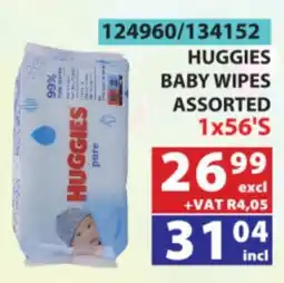 Arrow Cash And Carry Huggies Baby Wipes Assorted offer