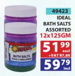 Arrow Cash And Carry IDEAL BATH SALTS Assorted offer