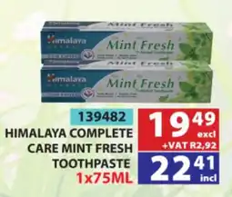 Arrow Cash And Carry Himalaya Complete Care Mint Fresh Toothpaste offer