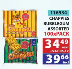 Arrow Cash And Carry Chappies Bubblegum Assorted offer