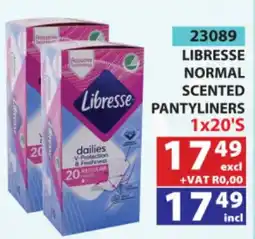 Arrow Cash And Carry Libresse Normal Scented Pantyliners offer