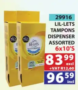 Arrow Cash And Carry Lil-Lets Tampons Dispenser Assorted offer