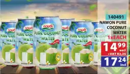 Arrow Cash And Carry NAWON PURE COCONUT WATER offer
