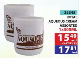 Arrow Cash And Carry Royal Aqueous Cream Assorted offer