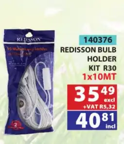 Arrow Cash And Carry REDISSON BULB HOLDER KIT R30 offer