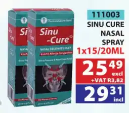Arrow Cash And Carry Sinu-Cure Nasal Spray offer