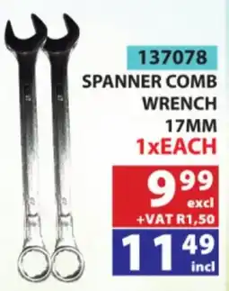 Arrow Cash And Carry Spanner Comb Wrench offer
