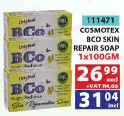 Arrow Cash And Carry Cosmotex bco skin repair soap offer