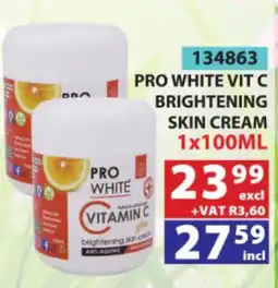 Arrow Cash And Carry Pro white vit c brightening skin cream offer