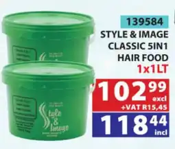 Arrow Cash And Carry Style & Image Classic 5IN1 Hair Food offer