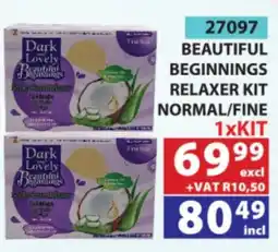 Arrow Cash And Carry Dark and Lovely Beautiful Beginnings Scalp Care Relaxer offer
