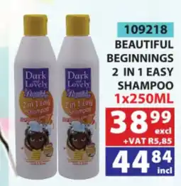 Arrow Cash And Carry Dark Lovely 2 in 1 Easy Shampoo offer