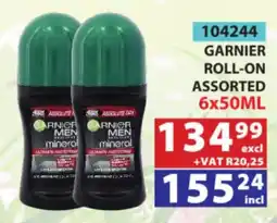 Arrow Cash And Carry Garnier Men Roll-On Assorted offer